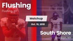 Matchup: Flushing  vs. South Shore  2018