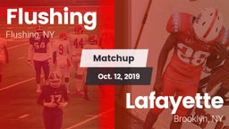 Matchup: Flushing  vs. Lafayette  2019