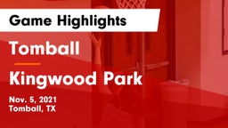 Tomball  vs Kingwood Park  Game Highlights - Nov. 5, 2021