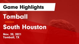 Tomball  vs South Houston  Game Highlights - Nov. 20, 2021