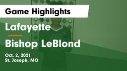 Lafayette  vs Bishop LeBlond  Game Highlights - Oct. 2, 2021