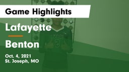 Lafayette  vs Benton  Game Highlights - Oct. 4, 2021