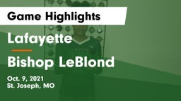 Lafayette  vs Bishop LeBlond  Game Highlights - Oct. 9, 2021