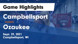 Campbellsport  vs Ozaukee  Game Highlights - Sept. 29, 2021