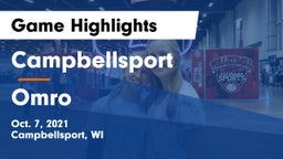 Campbellsport  vs Omro  Game Highlights - Oct. 7, 2021