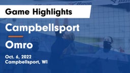 Campbellsport  vs Omro  Game Highlights - Oct. 6, 2022