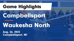 Campbellsport  vs Waukesha North Game Highlights - Aug. 26, 2023