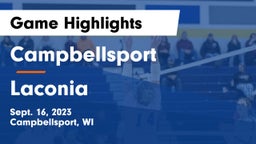Campbellsport  vs Laconia  Game Highlights - Sept. 16, 2023