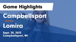 Campbellsport  vs Lomira  Game Highlights - Sept. 28, 2023