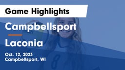 Campbellsport  vs Laconia  Game Highlights - Oct. 12, 2023