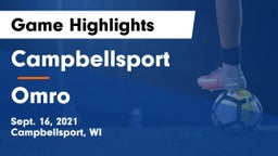 Campbellsport  vs Omro  Game Highlights - Sept. 16, 2021