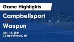 Campbellsport  vs Waupun  Game Highlights - Oct. 12, 2021