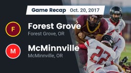 Recap: Forest Grove  vs. McMinnville  2017
