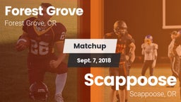 Matchup: Forest Grove High vs. Scappoose  2018