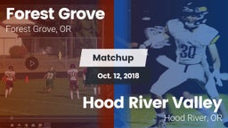 Matchup: Forest Grove High vs. Hood River Valley  2018