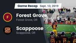 Recap: Forest Grove  vs. Scappoose  2019