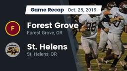 Recap: Forest Grove  vs. St. Helens  2019
