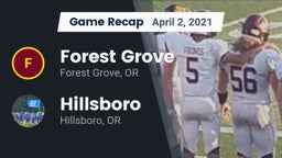 Recap: Forest Grove  vs. Hillsboro  2021