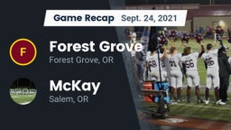 Recap: Forest Grove  vs. McKay  2021