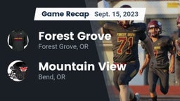 Recap: Forest Grove  vs. Mountain View  2023