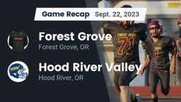 Recap: Forest Grove  vs. Hood River Valley  2023