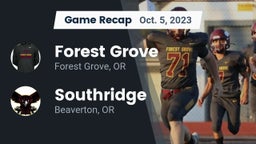 Recap: Forest Grove  vs. Southridge  2023