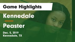 Kennedale  vs Peaster  Game Highlights - Dec. 5, 2019