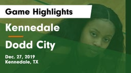 Kennedale  vs Dodd City   Game Highlights - Dec. 27, 2019