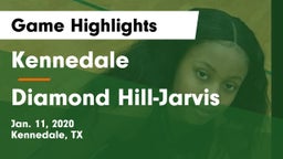 Kennedale  vs Diamond Hill-Jarvis  Game Highlights - Jan. 11, 2020