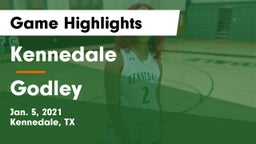 Kennedale  vs Godley  Game Highlights - Jan. 5, 2021