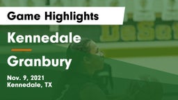 Kennedale  vs Granbury  Game Highlights - Nov. 9, 2021