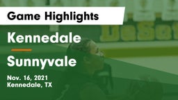 Kennedale  vs Sunnyvale  Game Highlights - Nov. 16, 2021