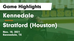 Kennedale  vs Stratford  (Houston) Game Highlights - Nov. 18, 2021