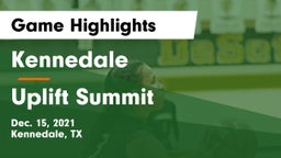 Kennedale  vs Uplift Summit Game Highlights - Dec. 15, 2021