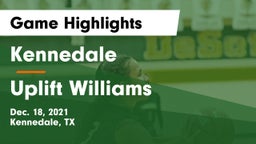 Kennedale  vs Uplift Williams Game Highlights - Dec. 18, 2021