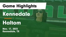 Kennedale  vs Haltom  Game Highlights - Nov. 17, 2023