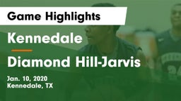 Kennedale  vs Diamond Hill-Jarvis  Game Highlights - Jan. 10, 2020