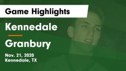 Kennedale  vs Granbury  Game Highlights - Nov. 21, 2020