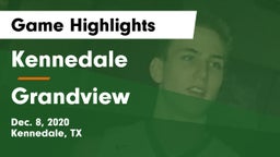 Kennedale  vs Grandview  Game Highlights - Dec. 8, 2020