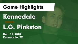 Kennedale  vs L.G. Pinkston  Game Highlights - Dec. 11, 2020