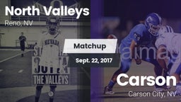 Matchup: North Valleys High vs. Carson  2017