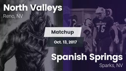 Matchup: North Valleys High vs. Spanish Springs  2017