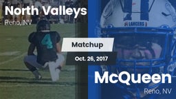 Matchup: North Valleys High vs. McQueen  2017