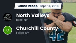 Recap: North Valleys  vs. Churchill County  2018