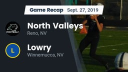 Recap: North Valleys  vs. Lowry  2019