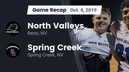 Recap: North Valleys  vs. Spring Creek  2019