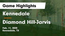 Kennedale  vs Diamond Hill-Jarvis  Game Highlights - Feb. 11, 2020