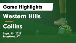 Western Hills  vs Collins  Game Highlights - Sept. 19, 2022