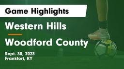 Western Hills  vs Woodford County Game Highlights - Sept. 30, 2023