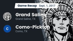 Recap: Grand Saline  vs. Como-Pickton  2017